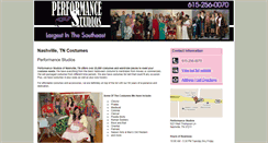 Desktop Screenshot of costumesnashvilletn.com